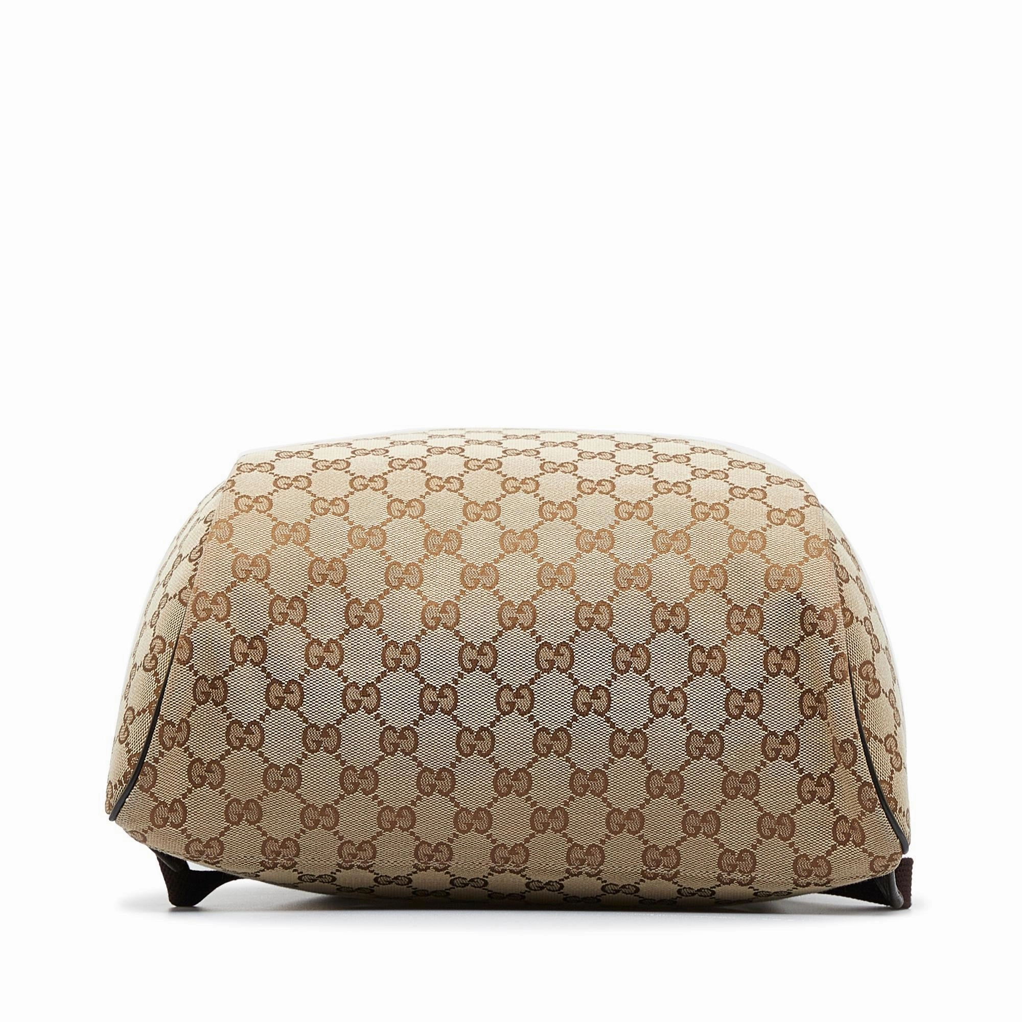 Gucci GG Canvas Backpack (SHG-SZhwLx)