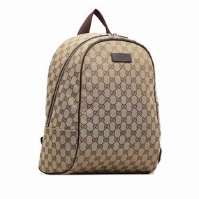 Gucci GG Canvas Backpack (SHG-SZhwLx)