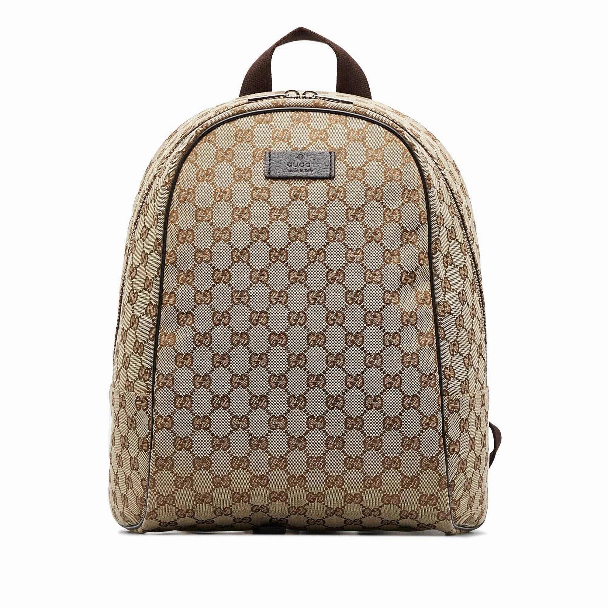 Gucci GG Canvas Backpack (SHG-SZhwLx)