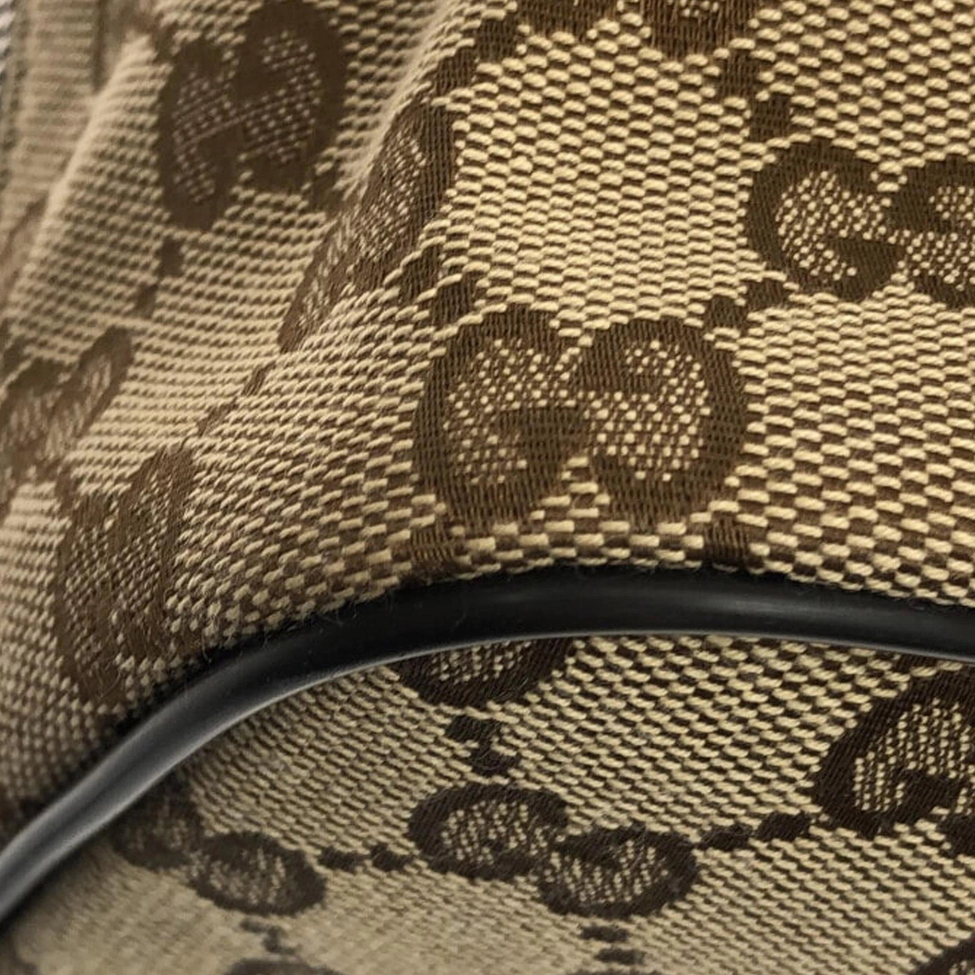 Gucci GG Canvas Drawstring Backpack (SHG-ROBSMj)