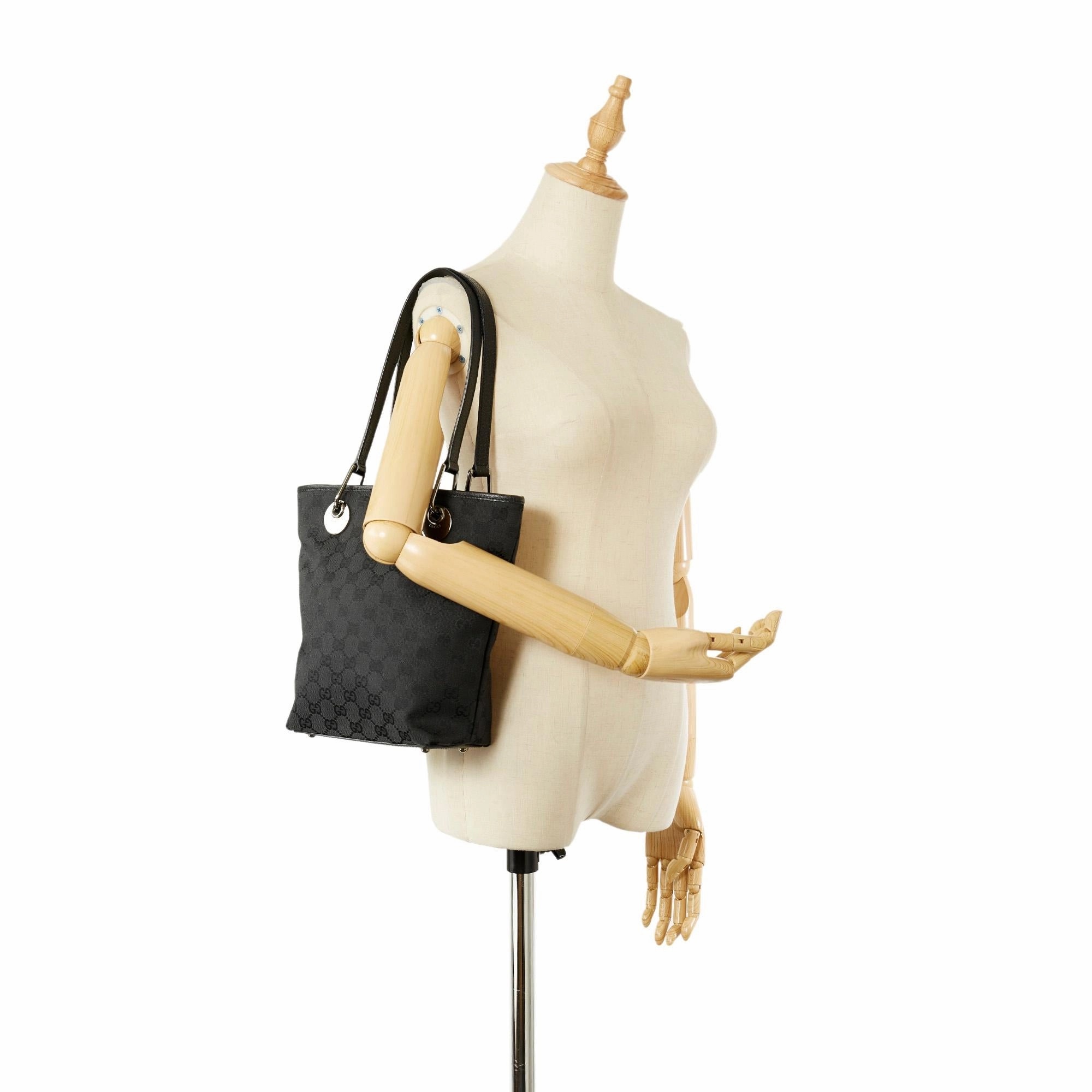 Gucci GG Canvas Eclipse Shoulder Bag (SHG-31654)