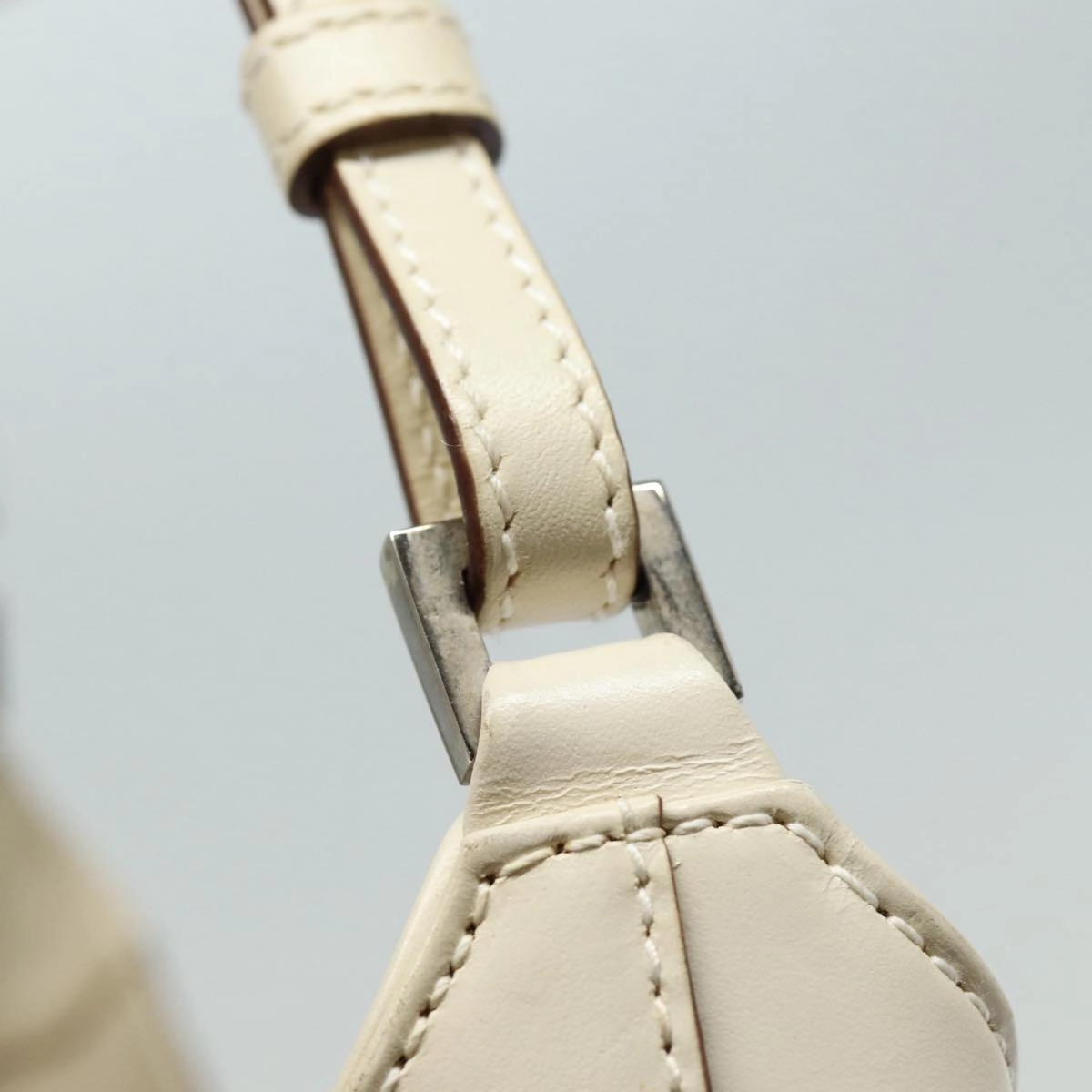 GUCCI GG Canvas Jackie Shoulder Bag White 001 3876  ep4890