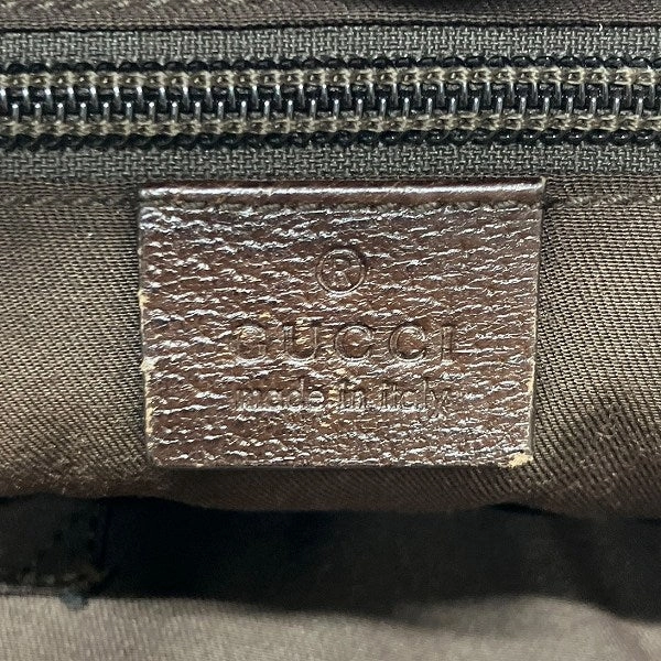Gucci GG Canvas Leather Shoulder Bag 189749