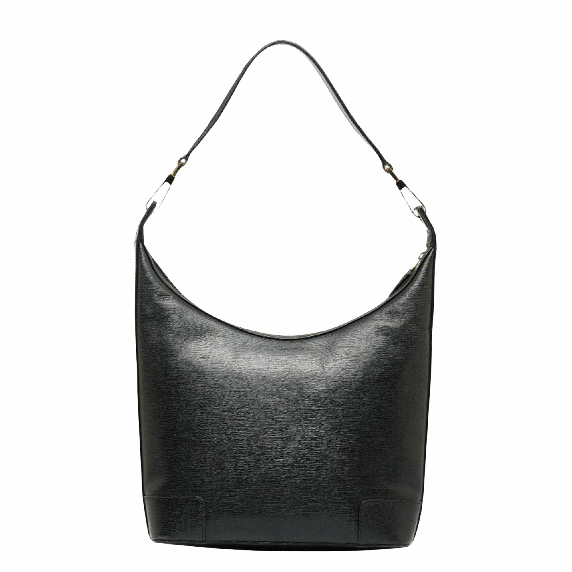 Gucci Gg Canvas  Leather Shoulder Bag ()