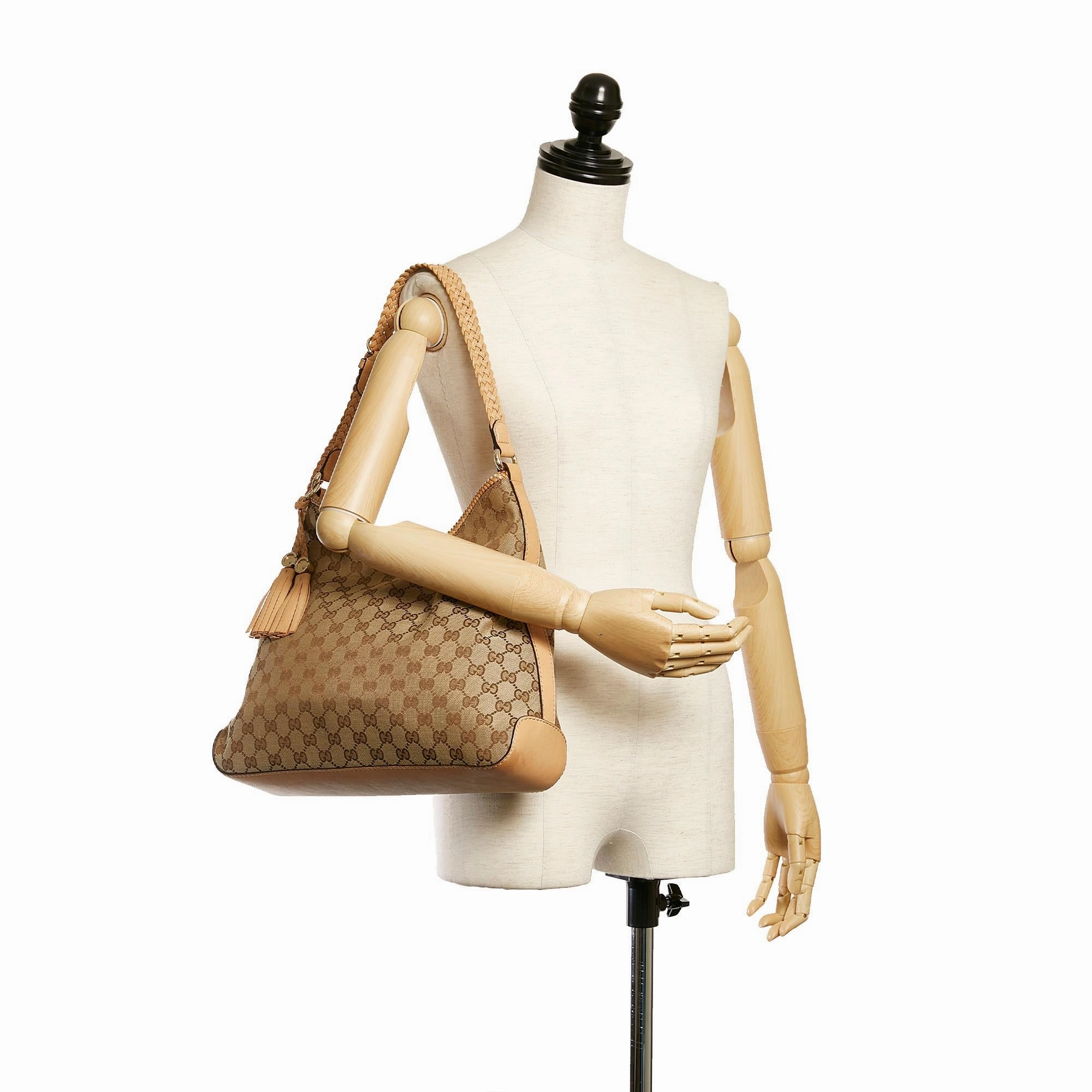 Gucci GG Canvas Marrakech Shoulder Bag (SHG-33110)