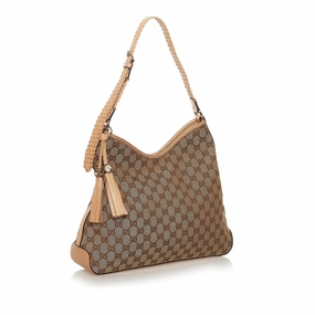 Gucci GG Canvas Marrakech Shoulder Bag (SHG-33110)