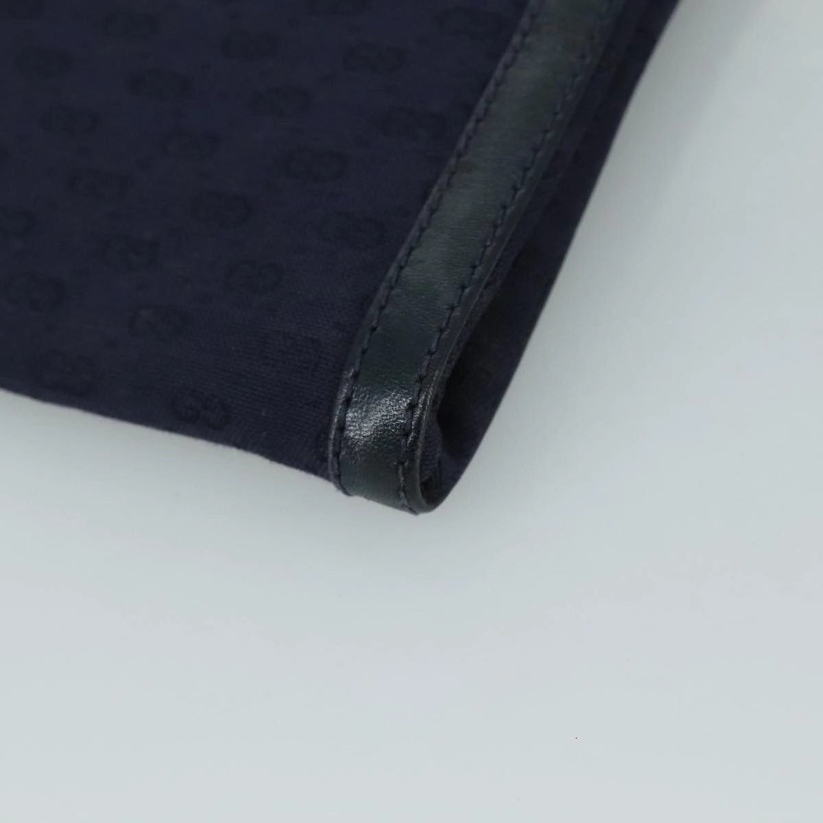 Gucci Gg Canvas Navy Canvas Shoulder Bag ()