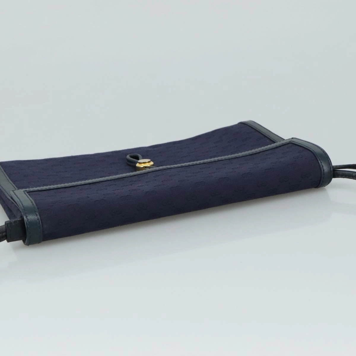 Gucci Gg Canvas Navy Canvas Shoulder Bag ()