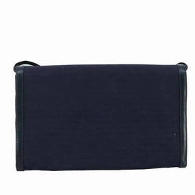 Gucci Gg Canvas Navy Canvas Shoulder Bag ()