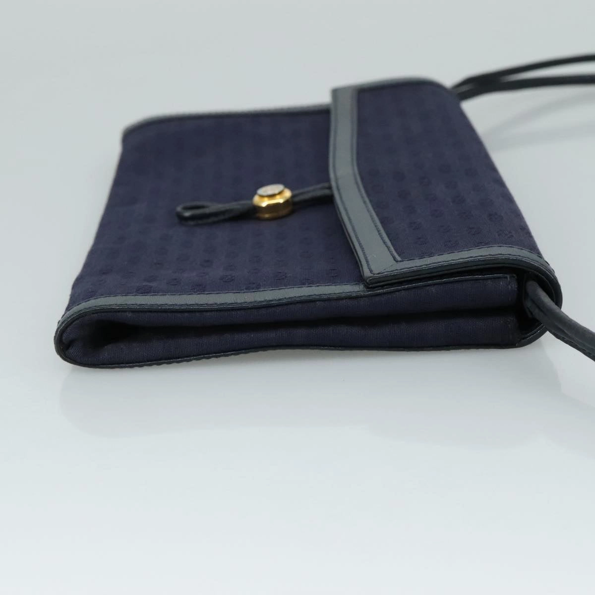 Gucci Gg Canvas Navy Canvas Shoulder Bag ()