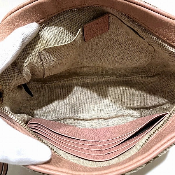Gucci GG Canvas Shoulder Bag 449413