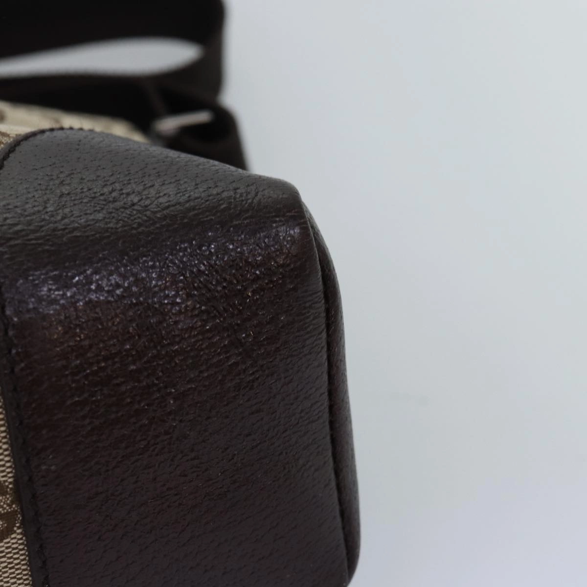 GUCCI GG Canvas Shoulder Bag Beige 114273  tb1081