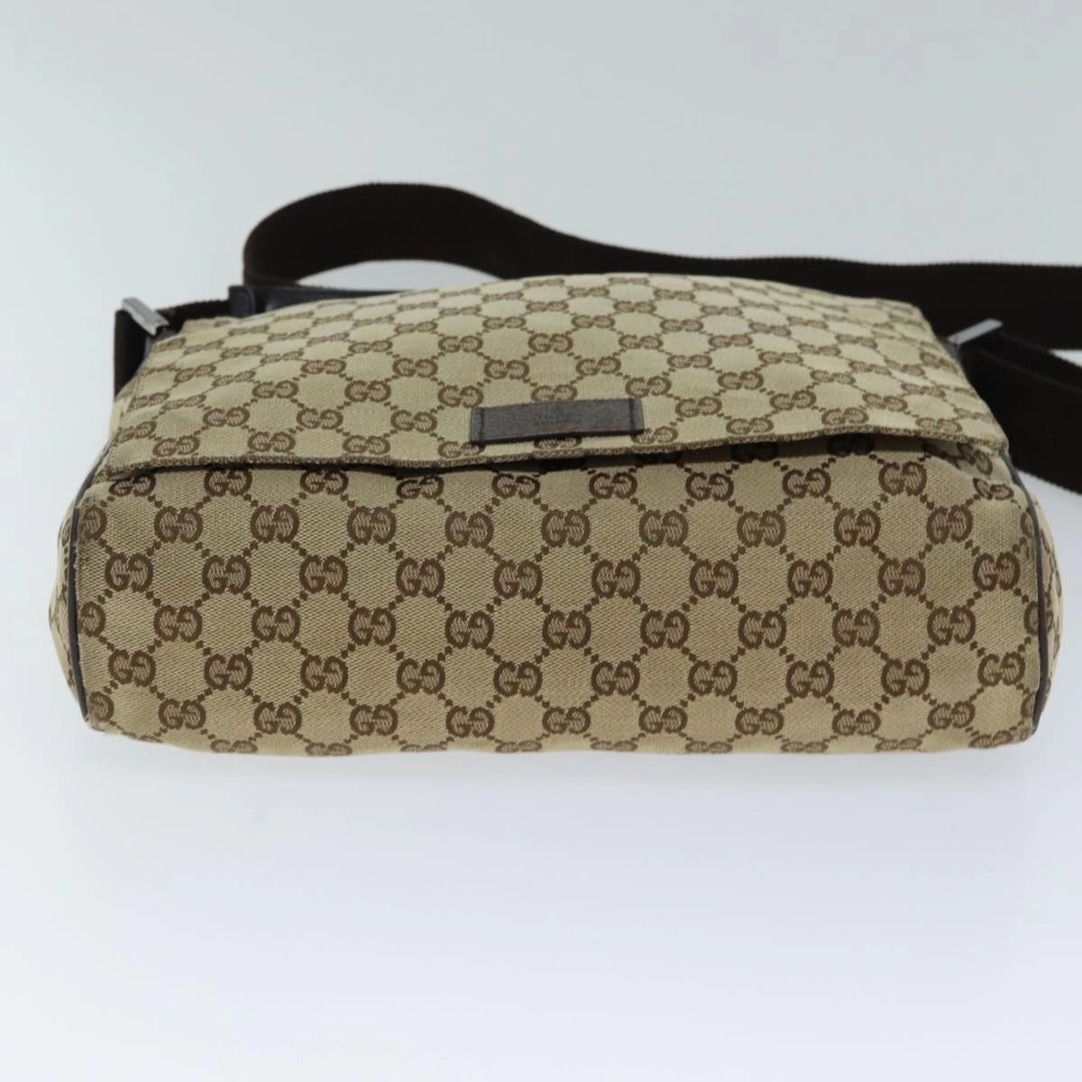 GUCCI GG Canvas Shoulder Bag Beige 146236  12996