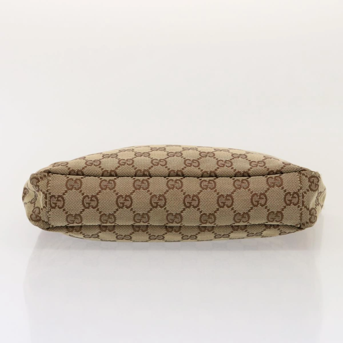 GUCCI GG Canvas Shoulder Bag Beige 35098  75971