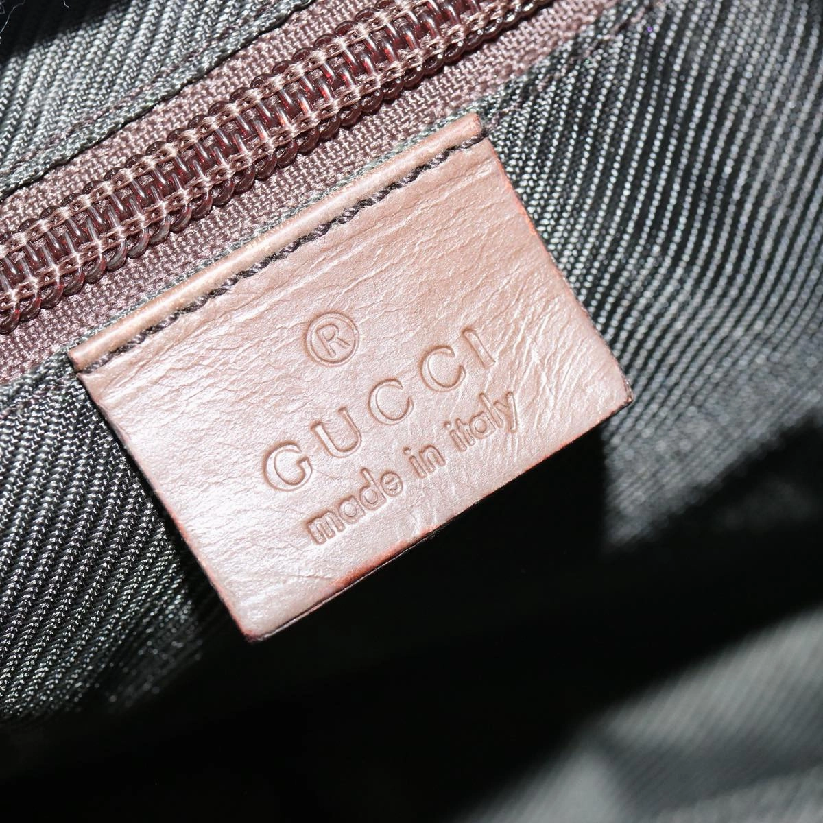 GUCCI GG Canvas Shoulder Bag Beige 35098  75971