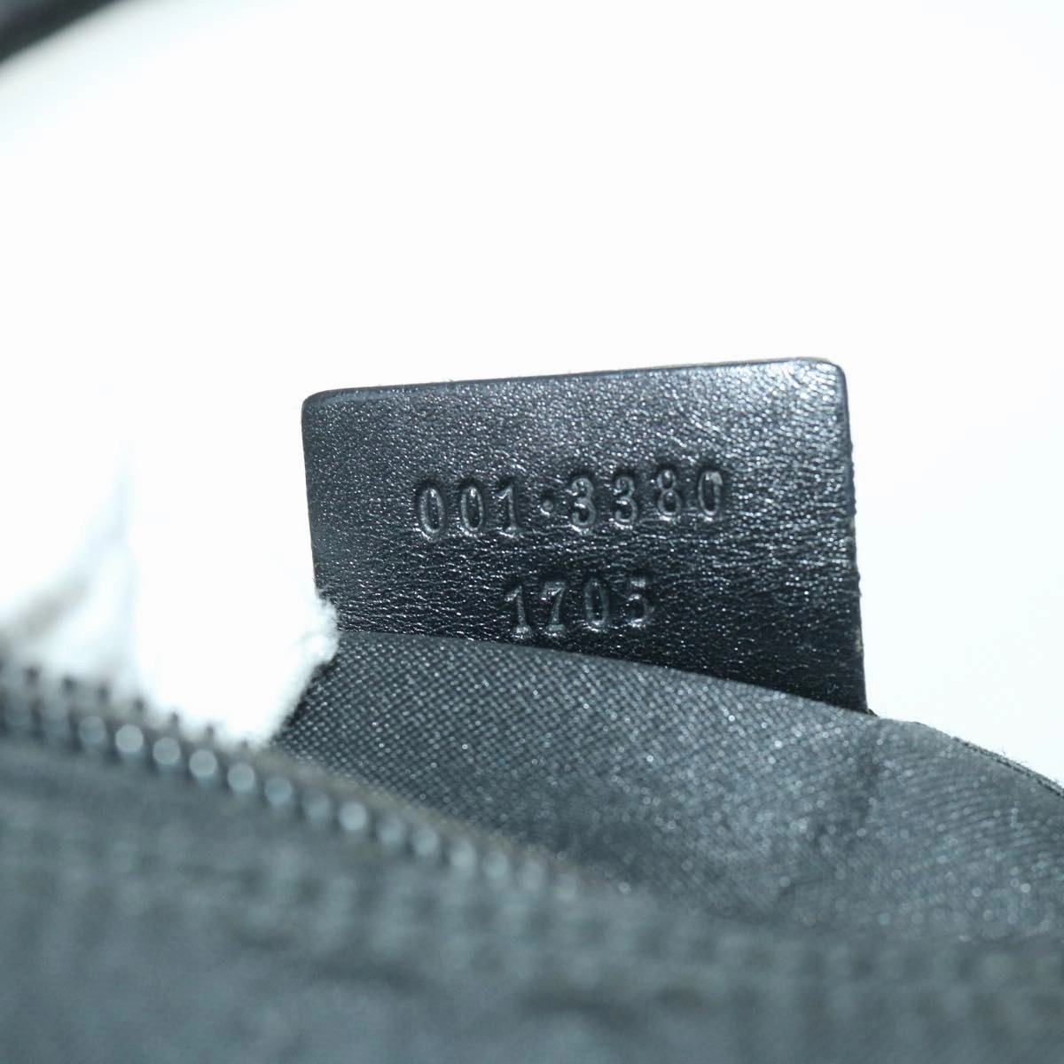 GUCCI GG Canvas Shoulder Bag Black 001 3380 1705  ep1926