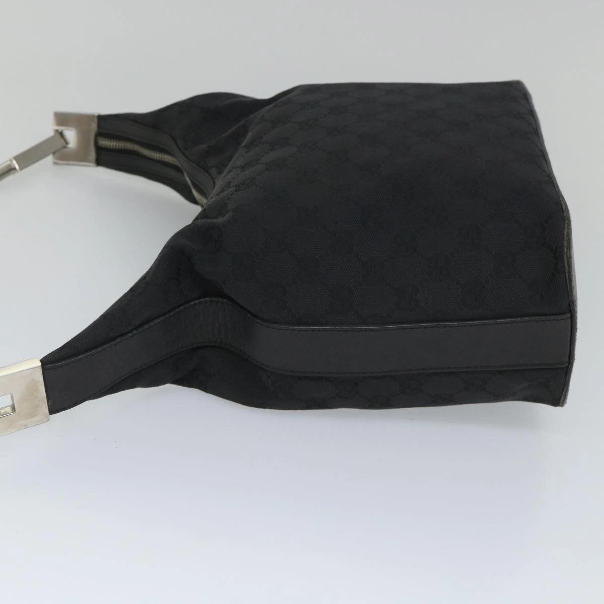GUCCI GG Canvas Shoulder Bag Black 001 3814  9078
