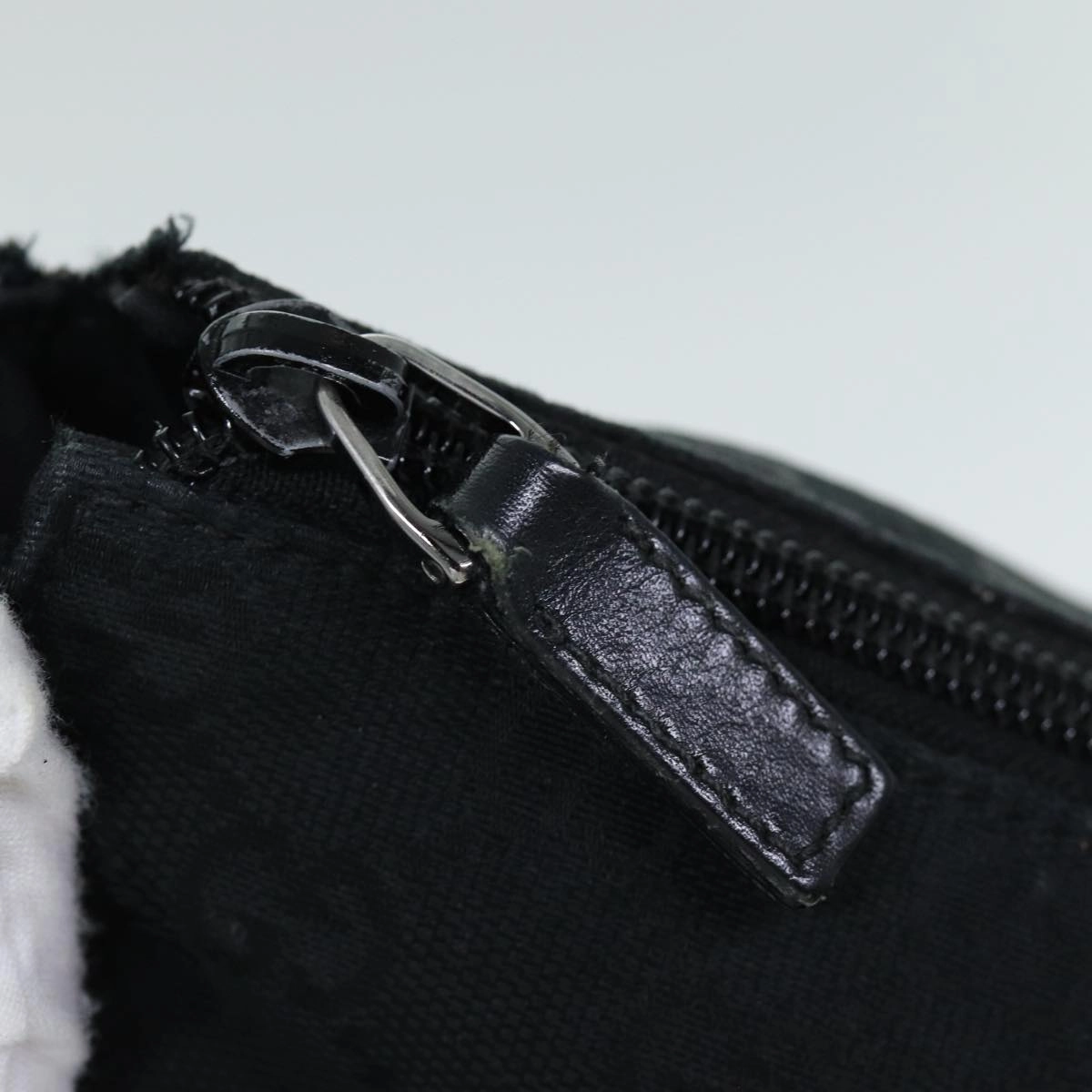 GUCCI GG Canvas Shoulder Bag Black 145856  74657