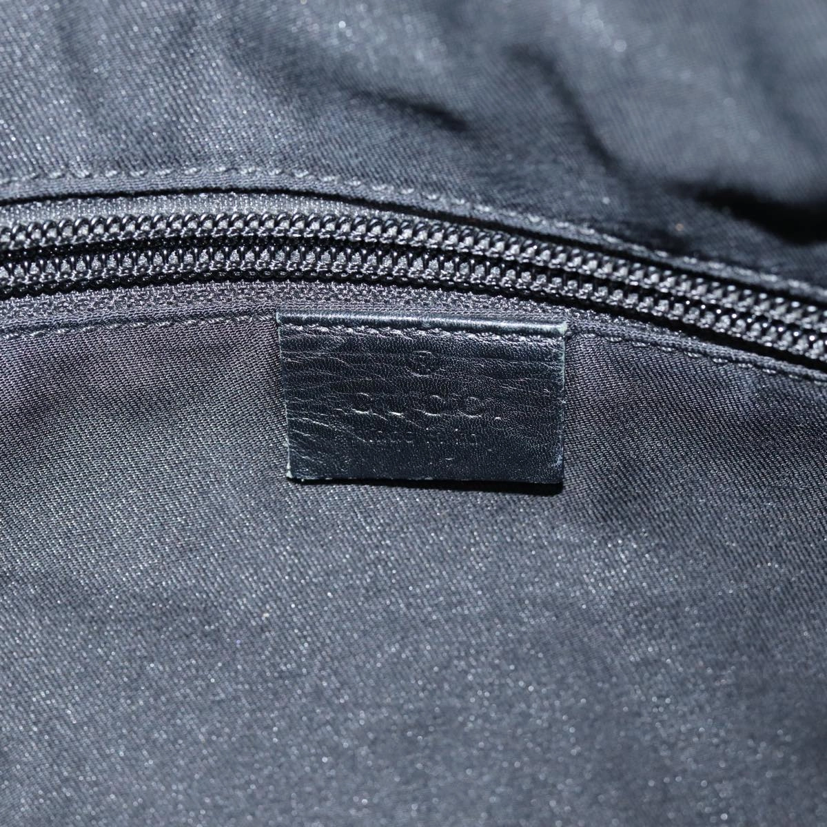 GUCCI GG Canvas Shoulder Bag Black 145856  74657