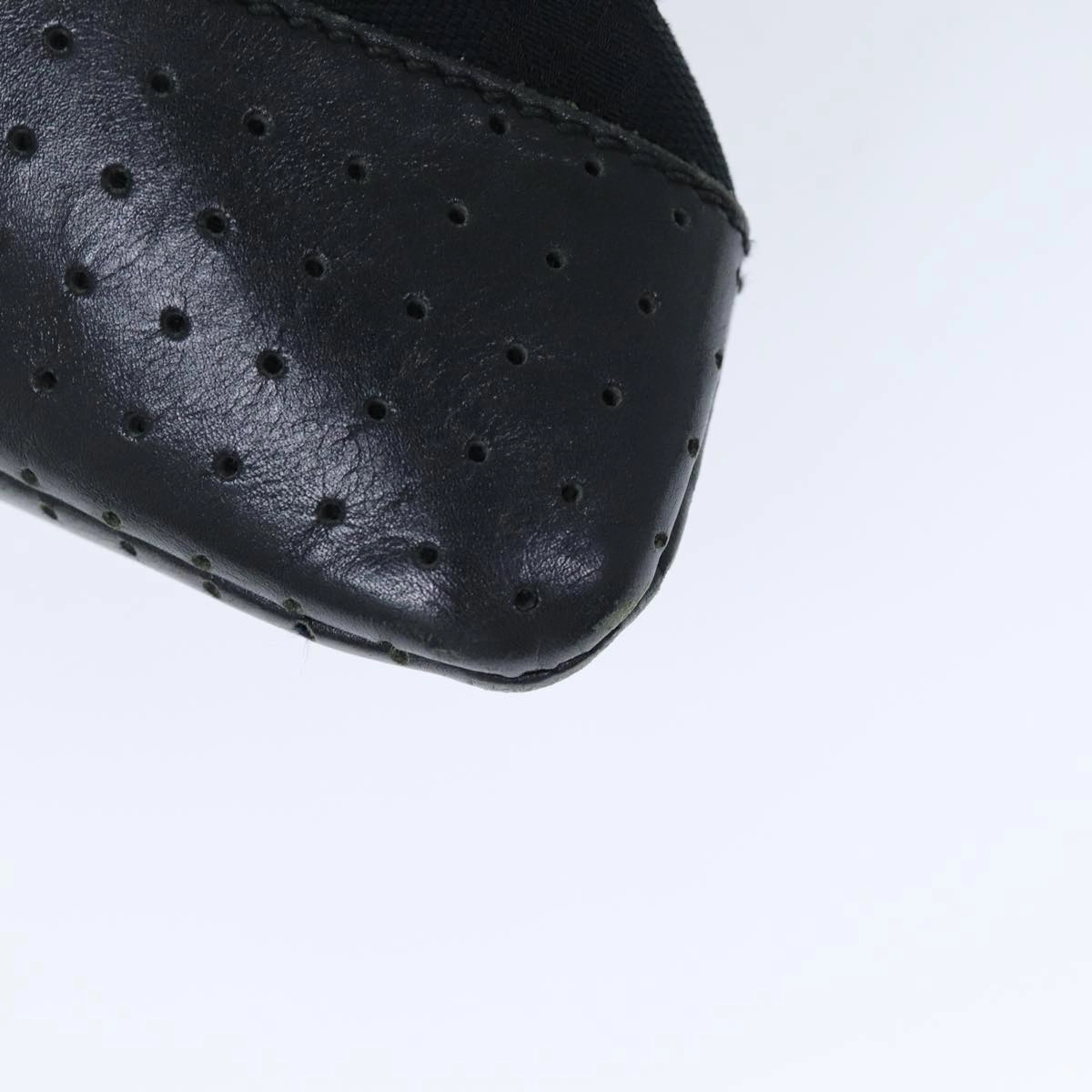 GUCCI GG Canvas Shoulder Bag Black 145856  74657