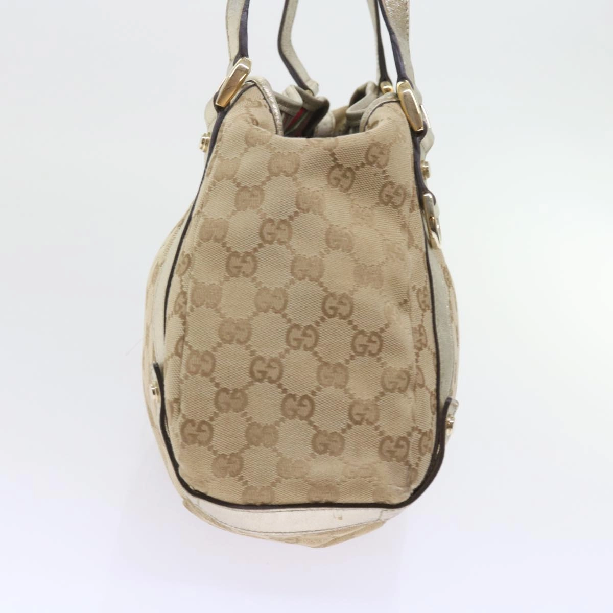 GUCCI GG Canvas Shoulder Bag Nylon Leather 3Set Beige Brown black  bs8794