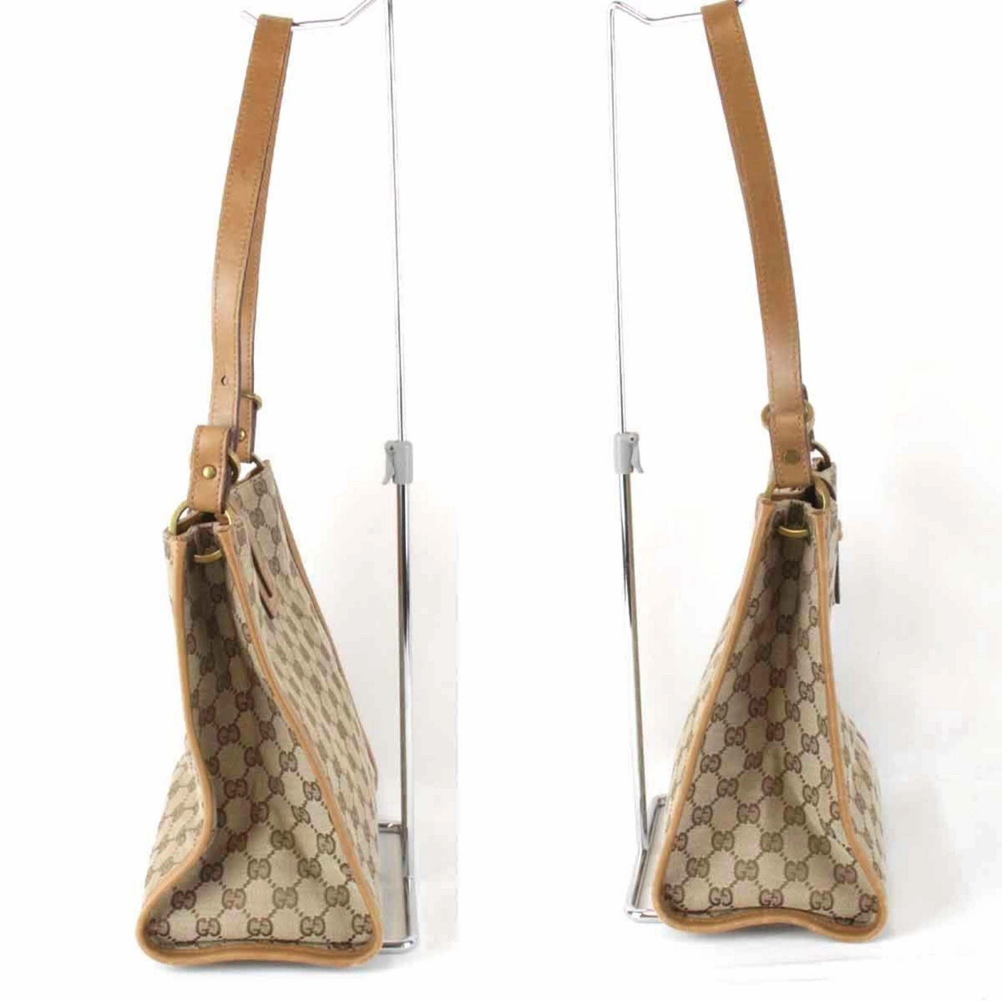 Gucci  Gg Canvas Shoulder Bag (Pre-Owned)