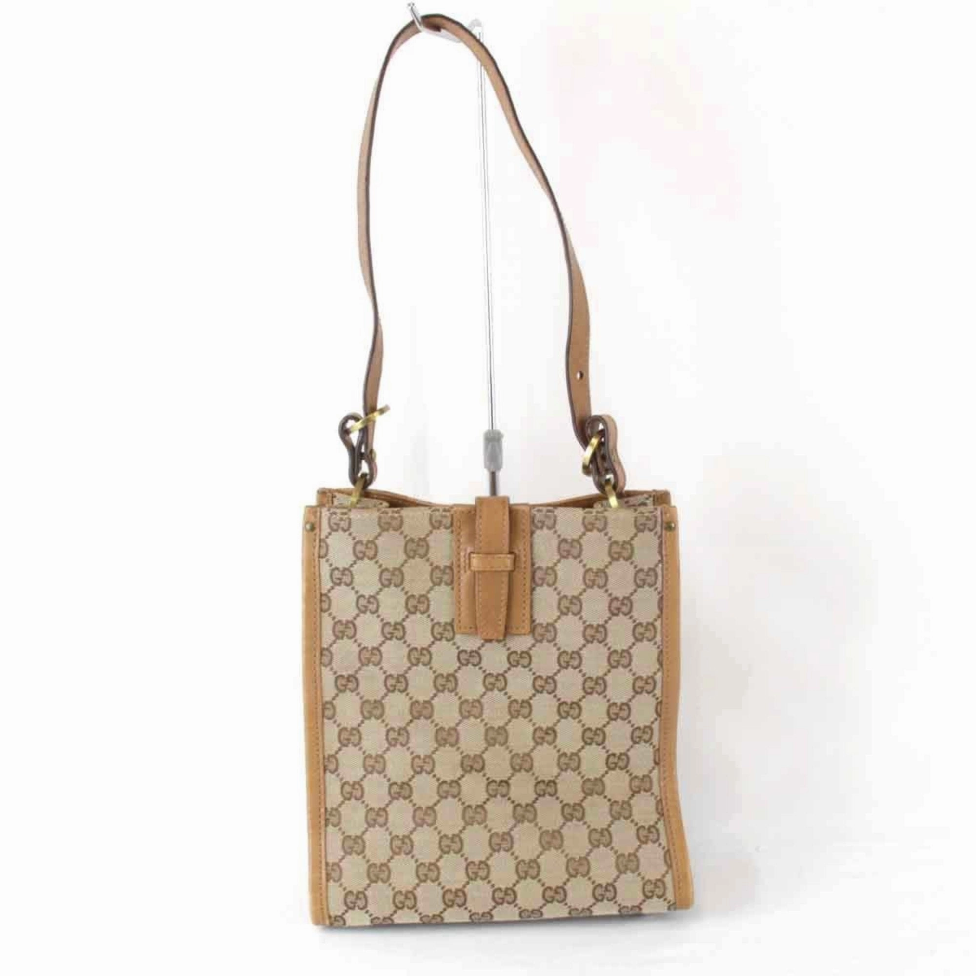 Gucci  Gg Canvas Shoulder Bag (Pre-Owned)