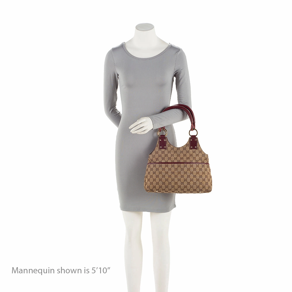 Gucci GG Canvas Shoulder Bag (SHF-20621)
