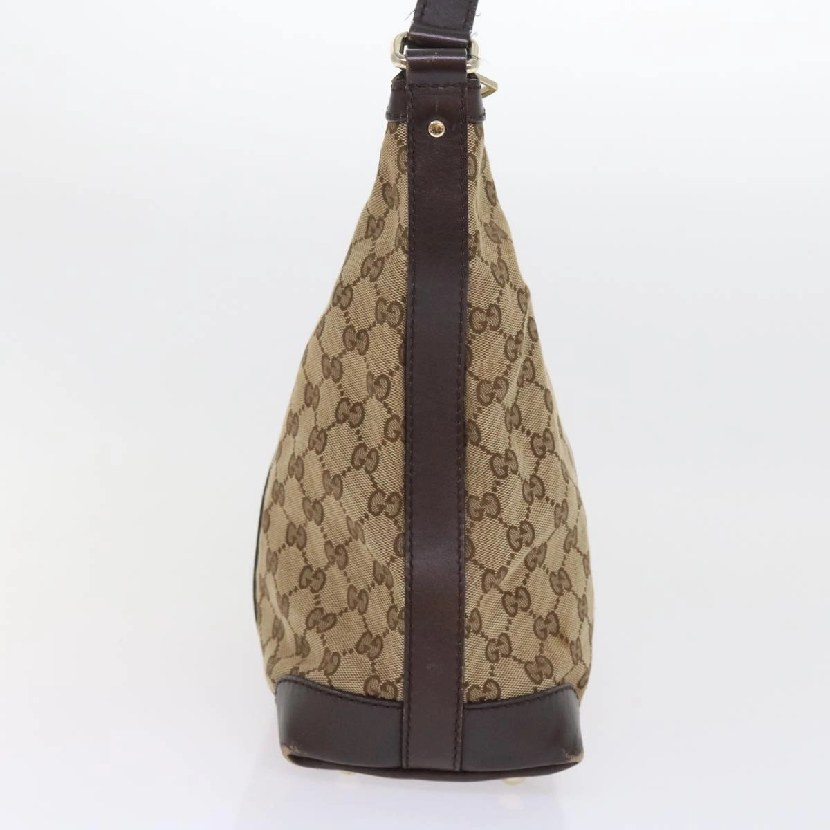 GUCCI GG Canvas Web Sherry Line Shoulder Bag Beige Green Red 257084  56567