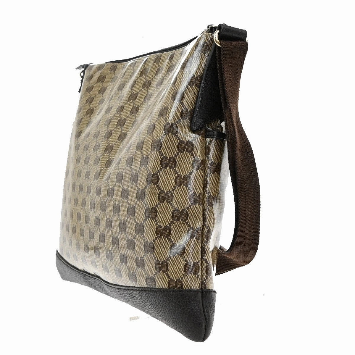 Gucci Gg Crystal Canvas Shoulder Bag (Pre-Owned)