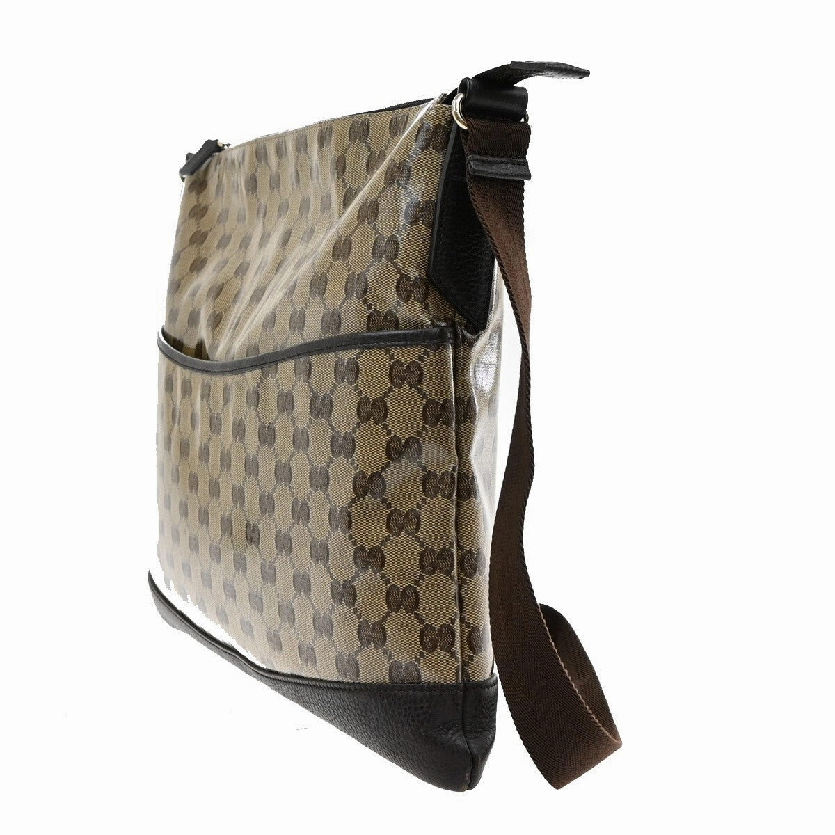 Gucci Gg Crystal Canvas Shoulder Bag (Pre-Owned)