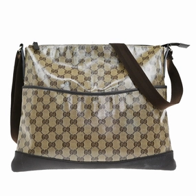 Gucci Gg Crystal Canvas Shoulder Bag (Pre-Owned)