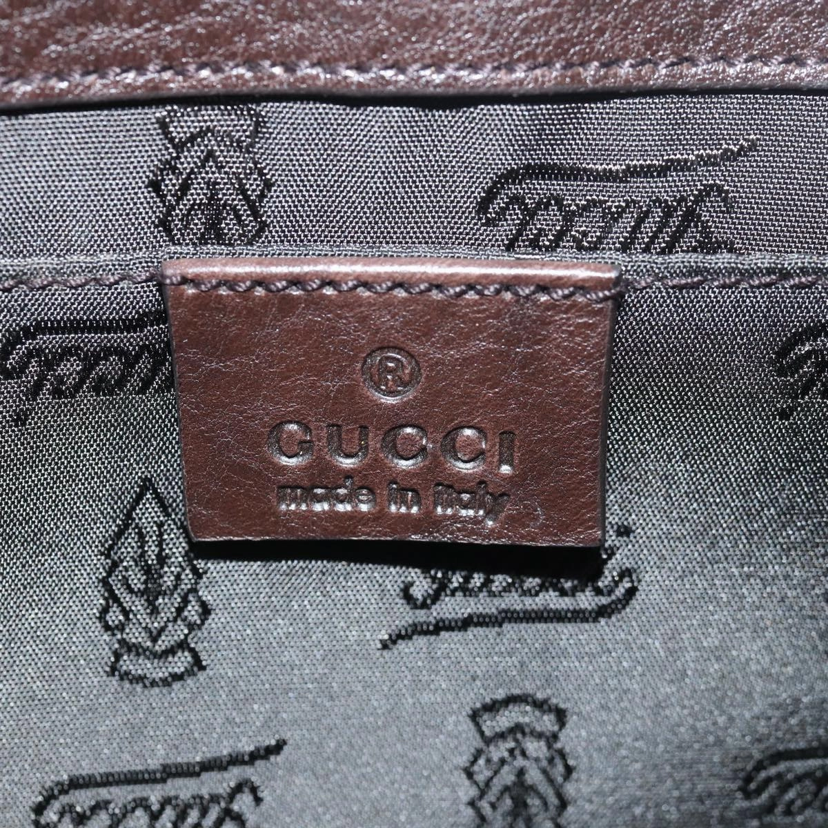 GUCCI GG Crystal Hysteria Chain Shoulder Bag Beige 208710  78098