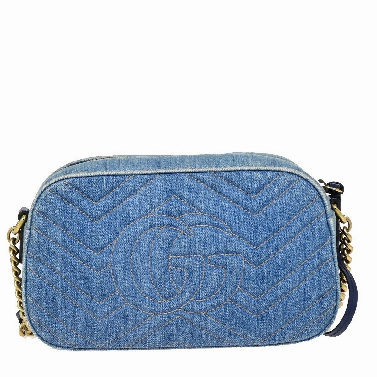 Gucci Gg Marmont   - Jeans Shoulder Bag ()