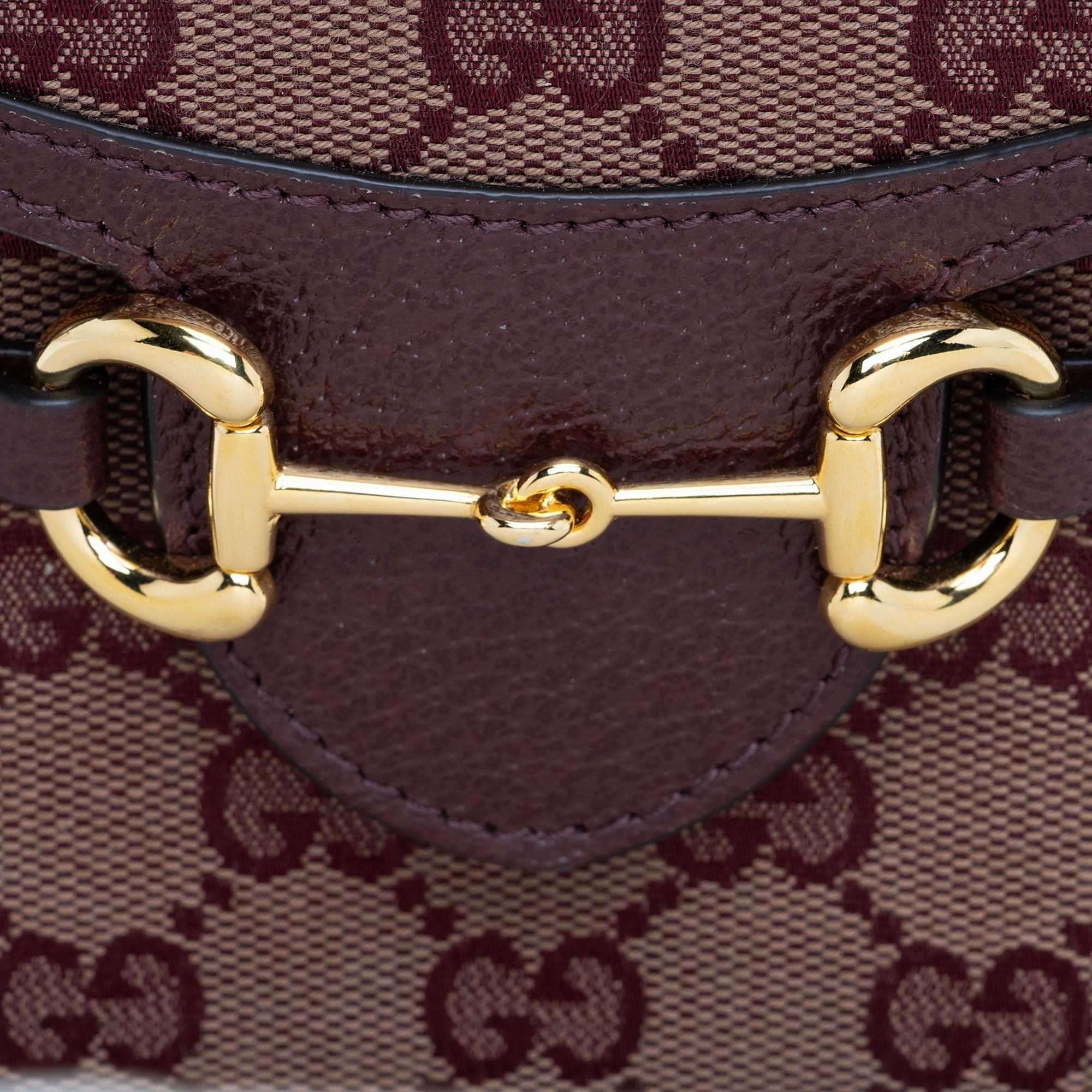 Gucci GG Supreme Horsebit 1955 Vertical Mini Shoulder Bag (SHF-bzUUtz)
