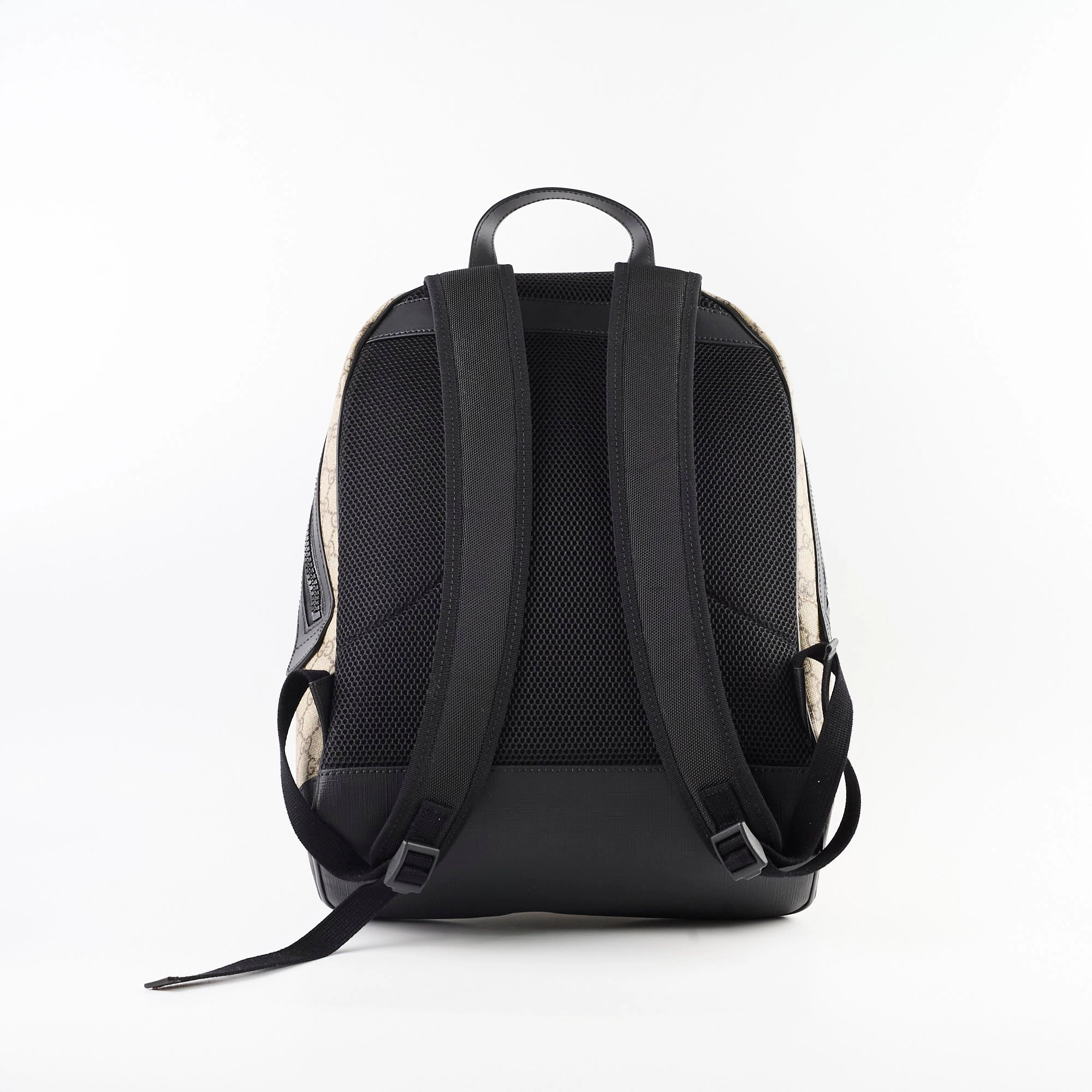 Gucci GG Supreme Large Backpack Beige/Black