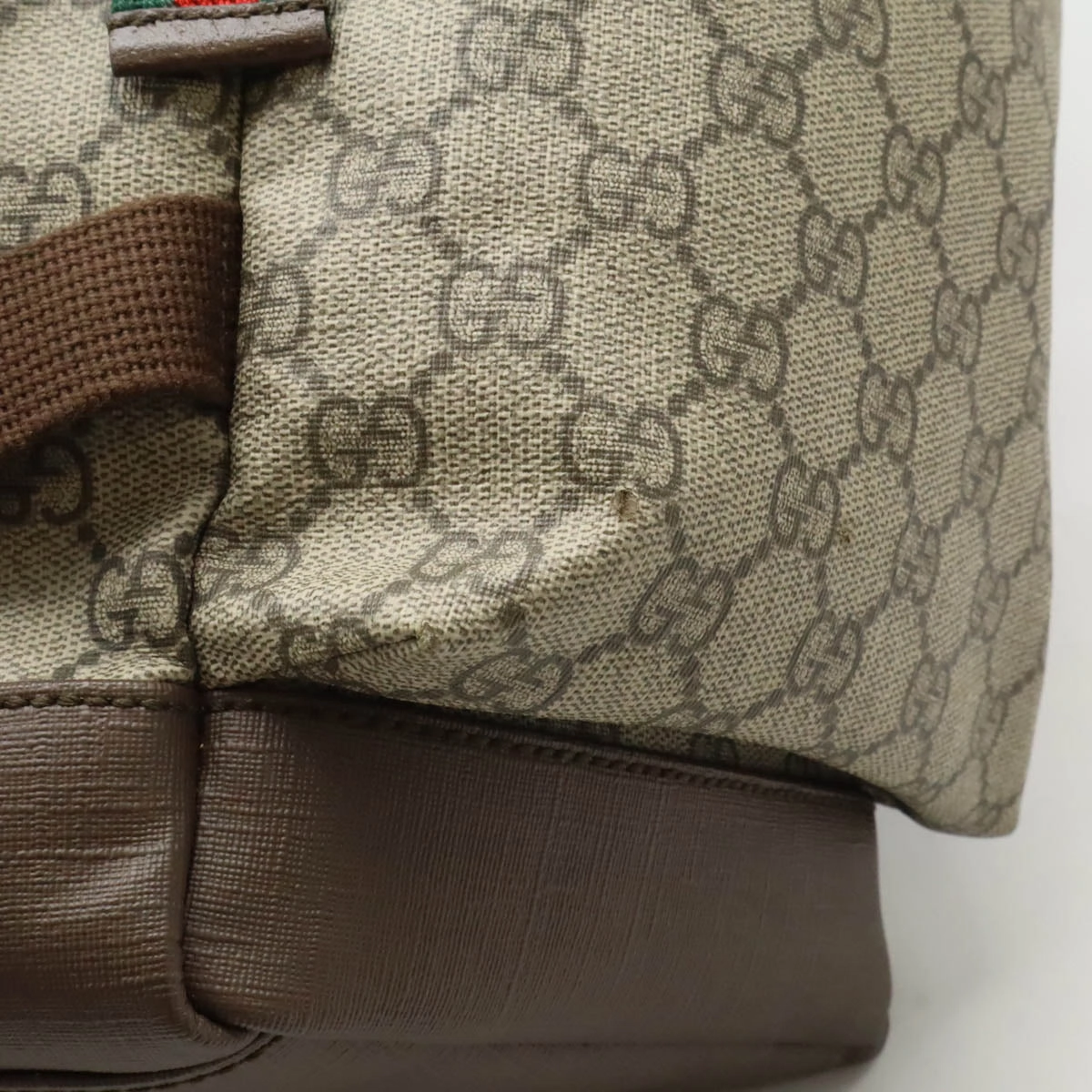 Gucci GG Supreme Web Skateboard Backpack
