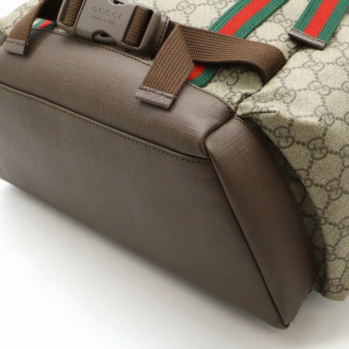 Gucci GG Supreme Web Skateboard Backpack