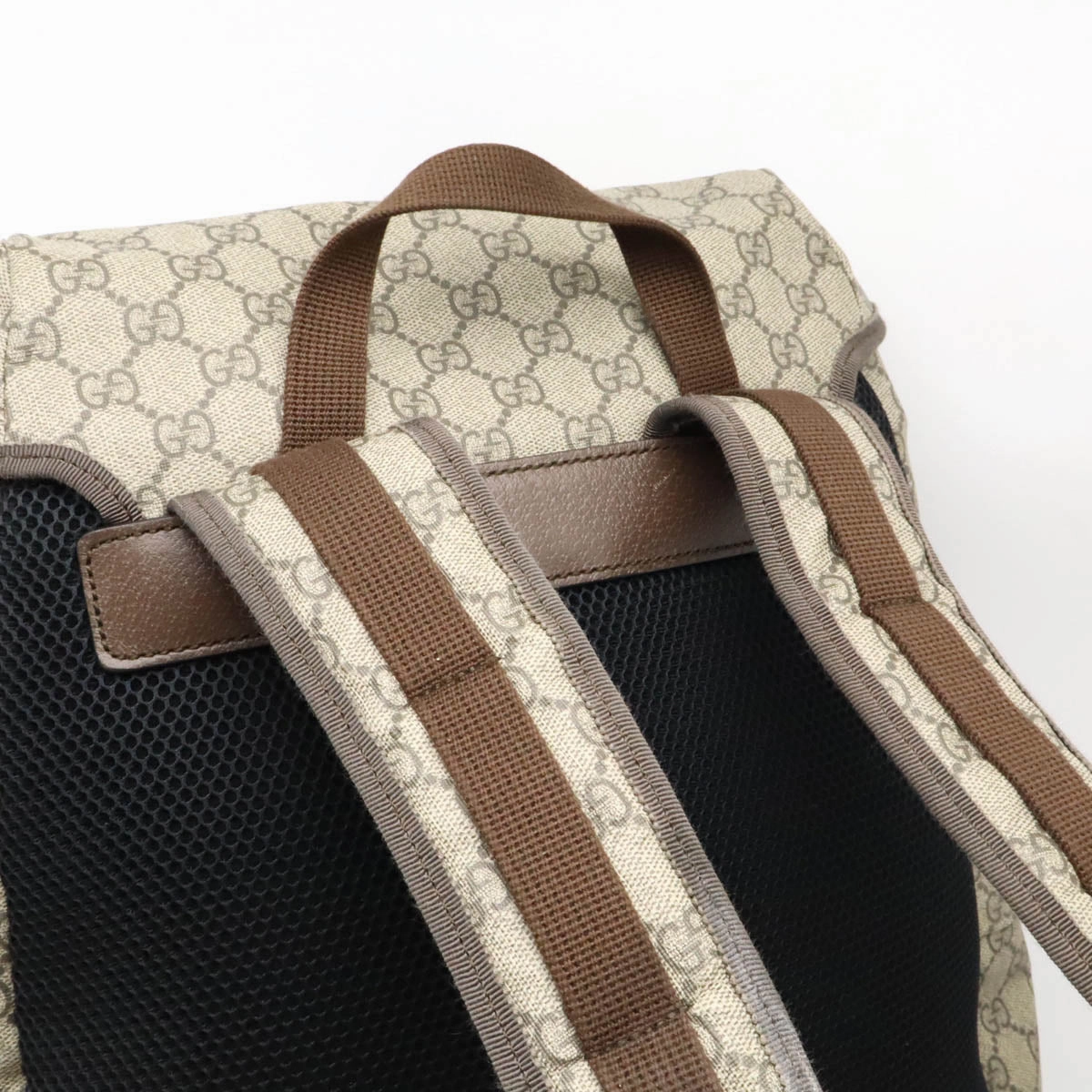 Gucci GG Supreme Web Skateboard Backpack