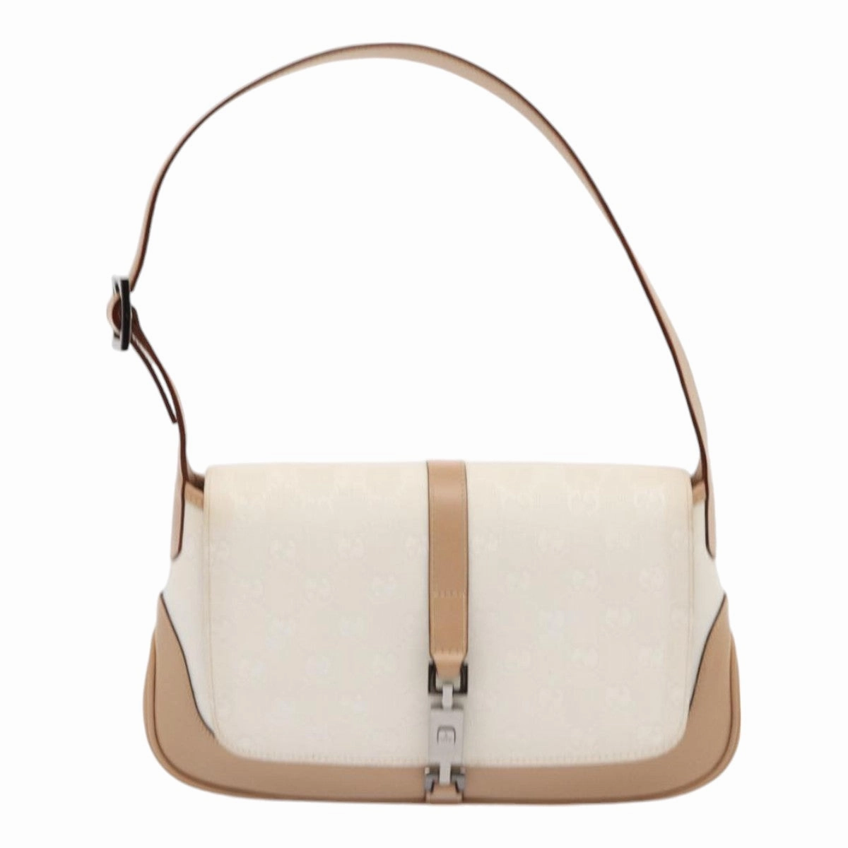 Gucci Jackie  Canvas Shoulder Bag ()