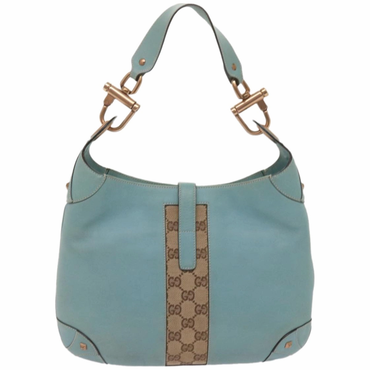 Gucci Jackie  Canvas Shoulder Bag ()