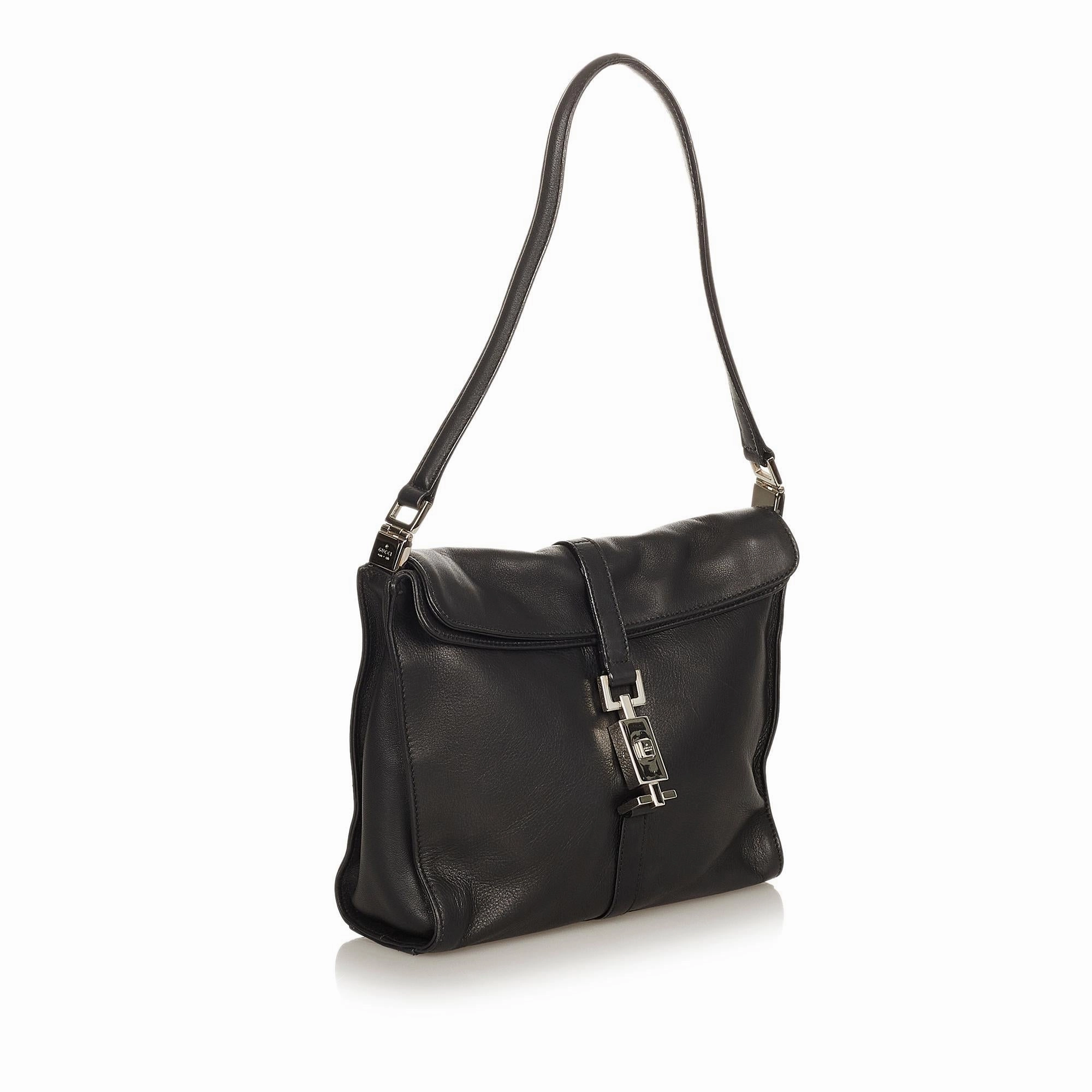 Gucci Jackie Leather Shoulder Bag (SHG-31848)