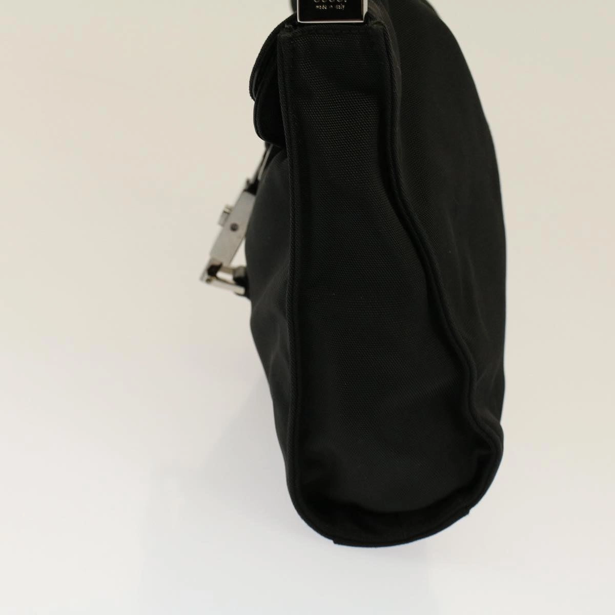 GUCCI Jackie Shoulder Bag Nylon Black  58805
