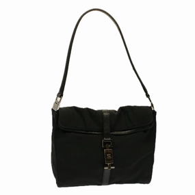 GUCCI Jackie Shoulder Bag Nylon Black  58805