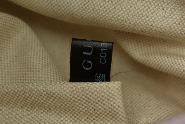 Gucci Leather 2way Tote/Shoulder Bag GG Pattern