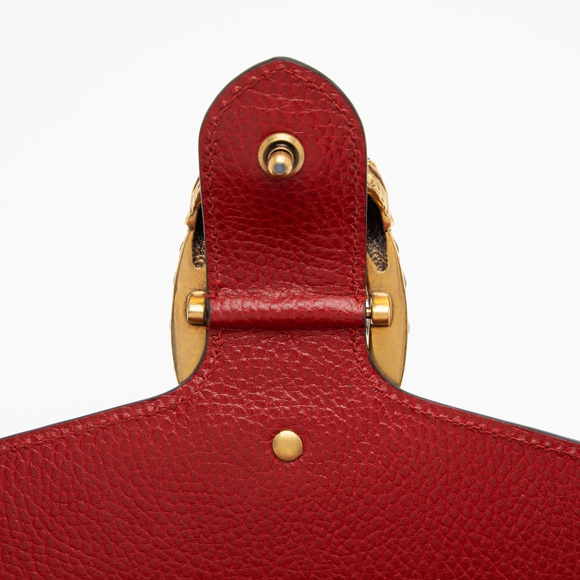 Gucci Leather Crystal Dionysus Small Shoulder Bag (SHF-wjYQEV)
