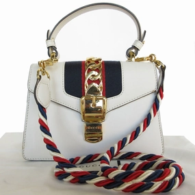 Gucci  Leather Handbag Shoulder Bag (Pre-Owned)