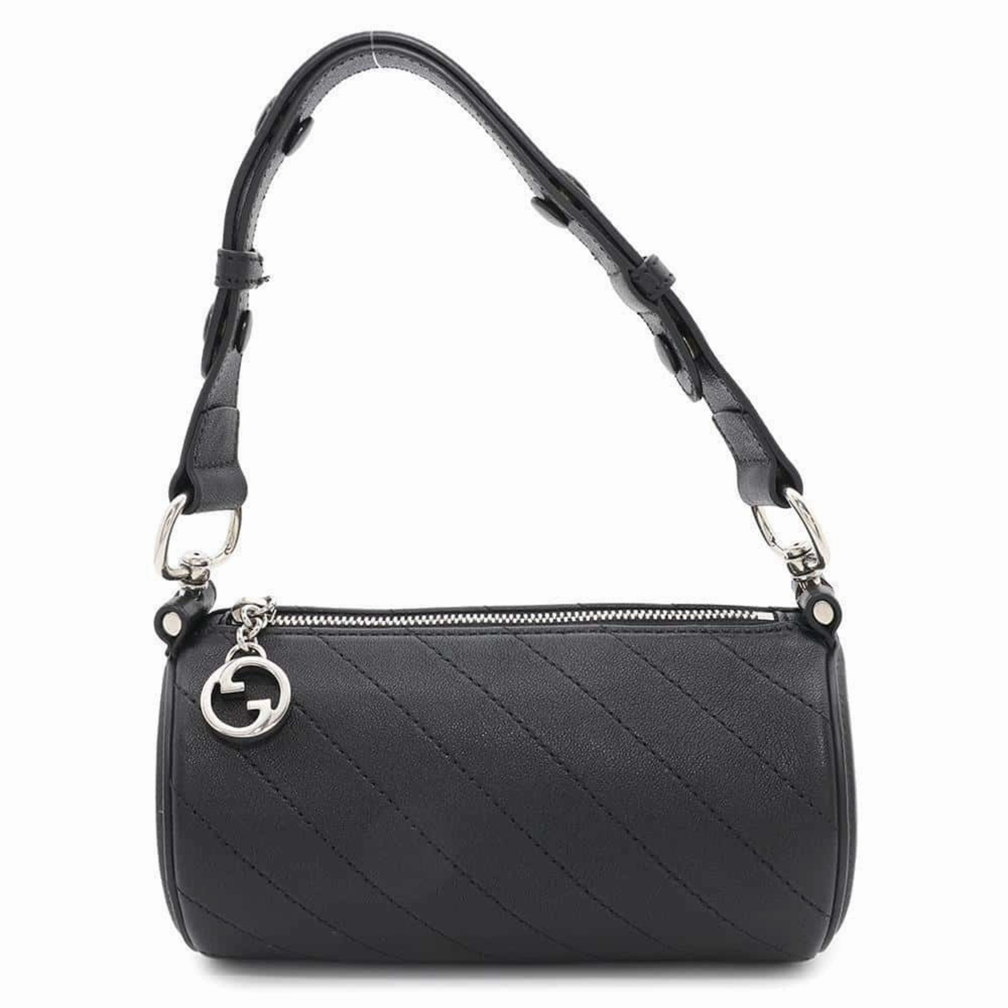 Gucci Leather Handbag Shoulder Bag (Pre-Owned)