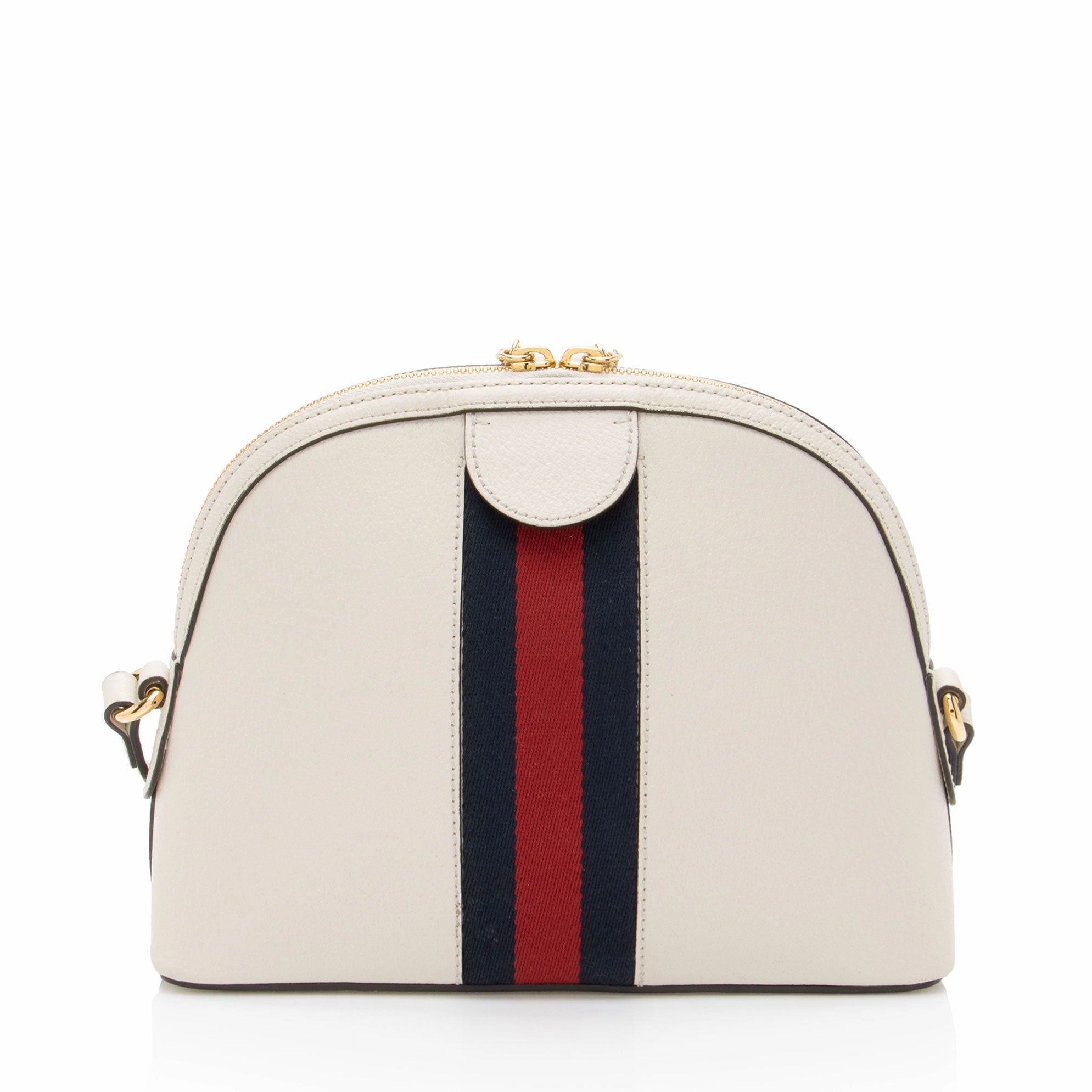 Gucci Leather Ophidia Dome Small Shoulder Bag