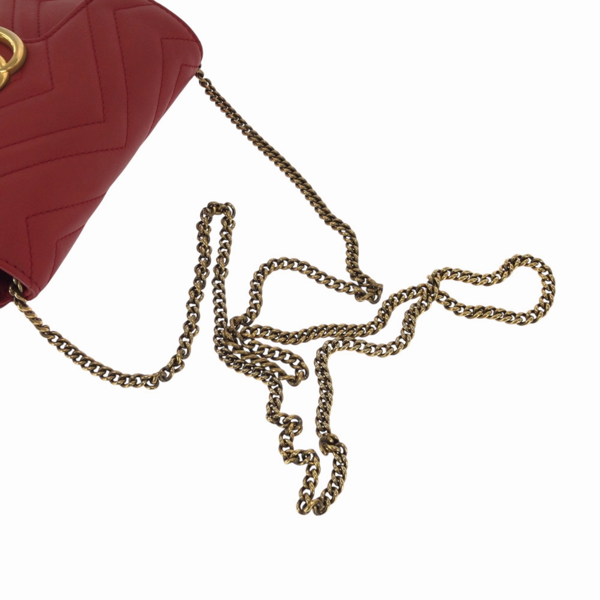 Gucci Leather Shoulder Bag (Pre-Owned)
